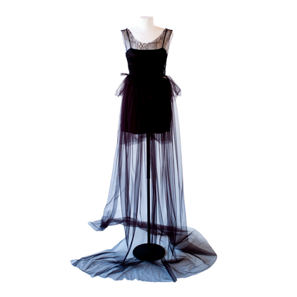 black queen tulle