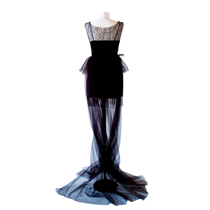 black queen tulle